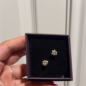 Pandora diamond earrings